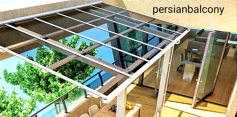 مدل و طرح سایه بان شیشه ای